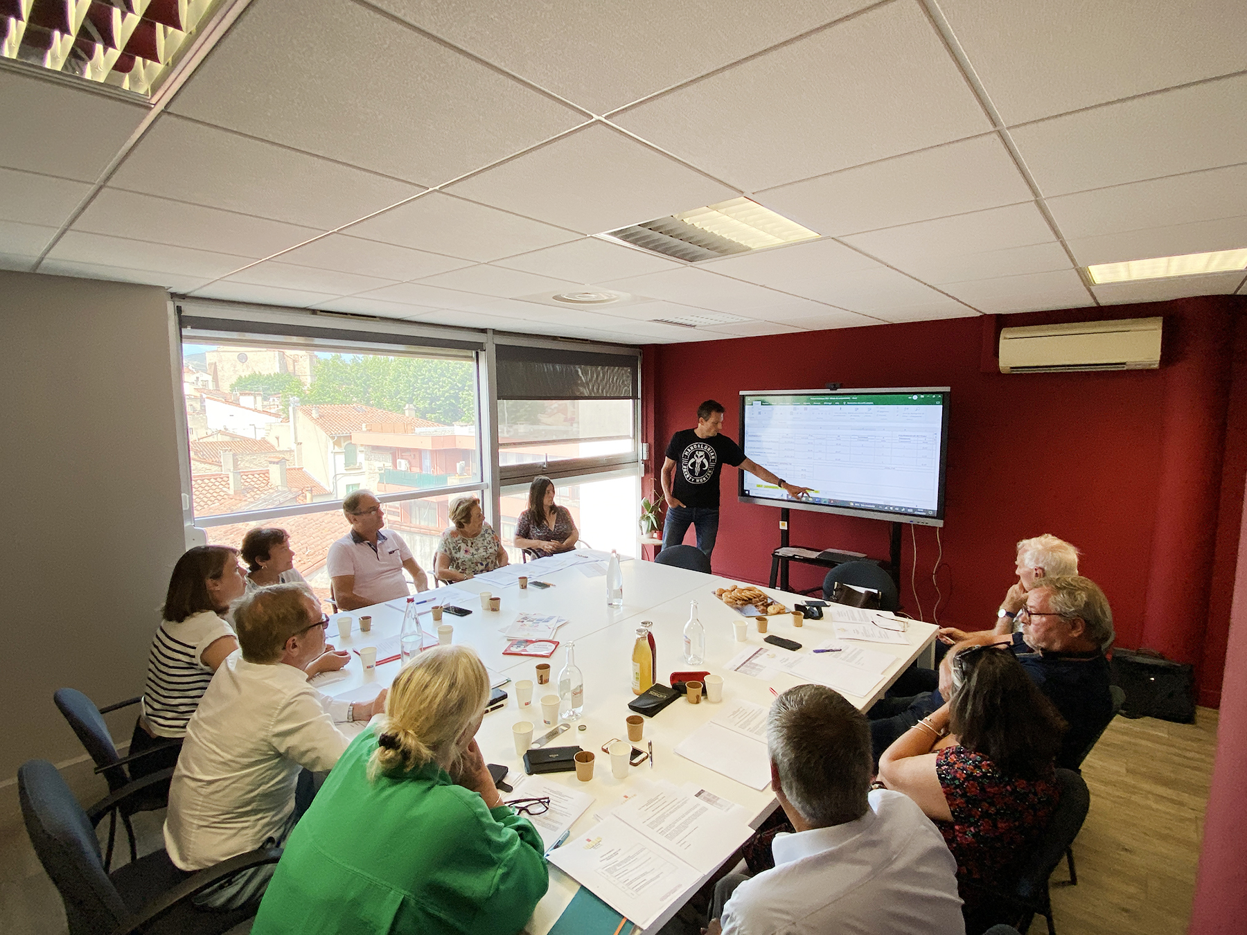 Les élus du comité syndical